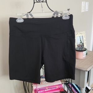 DKNY Women's Classic Black Bike Shorts